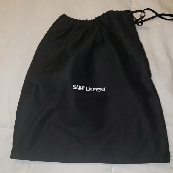 Last CALL Saint Laurent YSL Black Dustbag Perfect for Yves Saint Laurent WOC - Picture 4 of 8